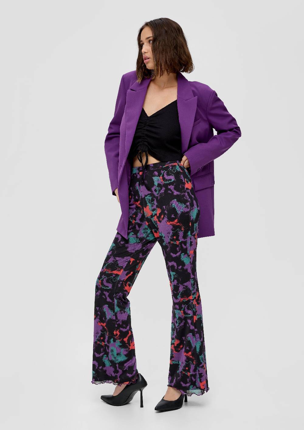 S.Oliver Slim: Hose aus Mesh Hotsell