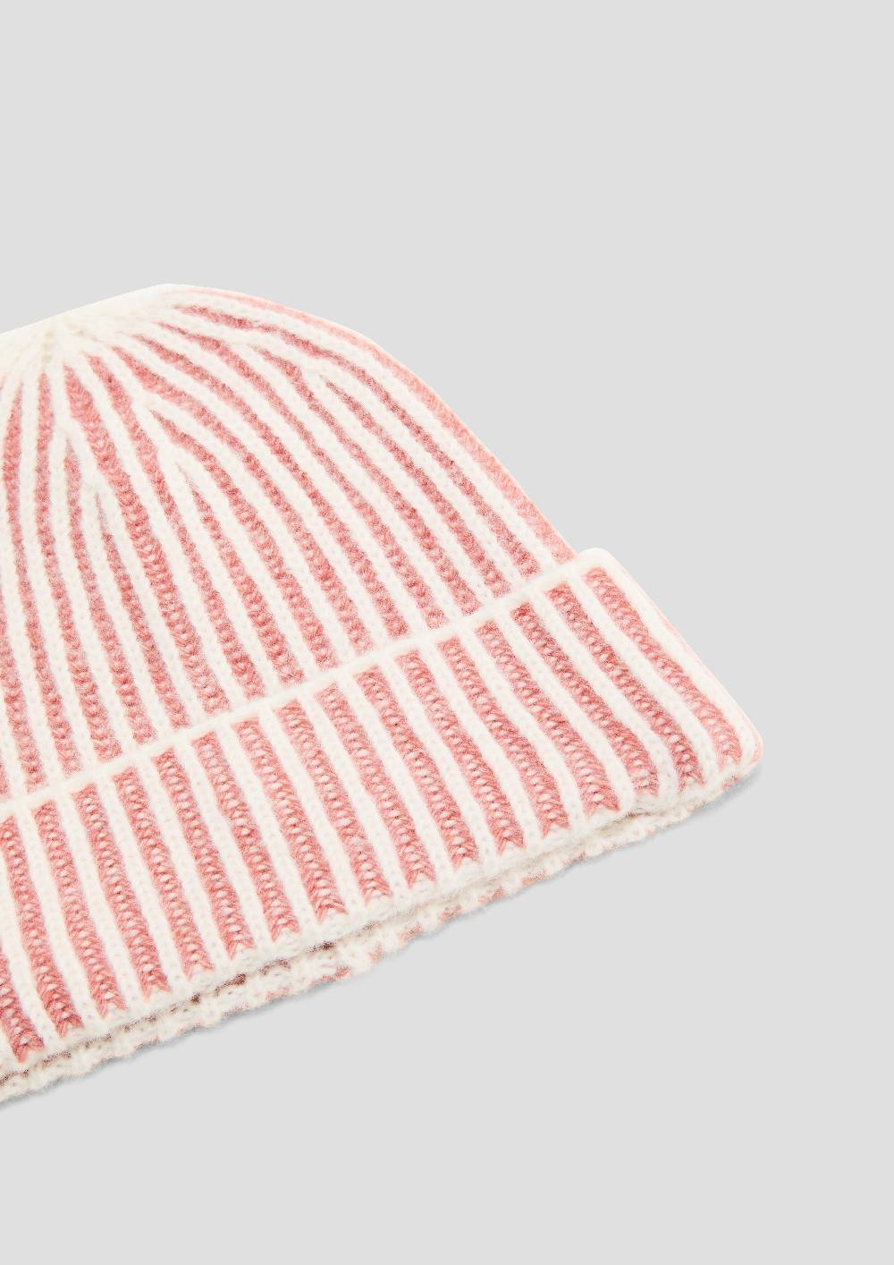 S.Oliver Mütze aus Baumwollmix mit Wolle im Angebot