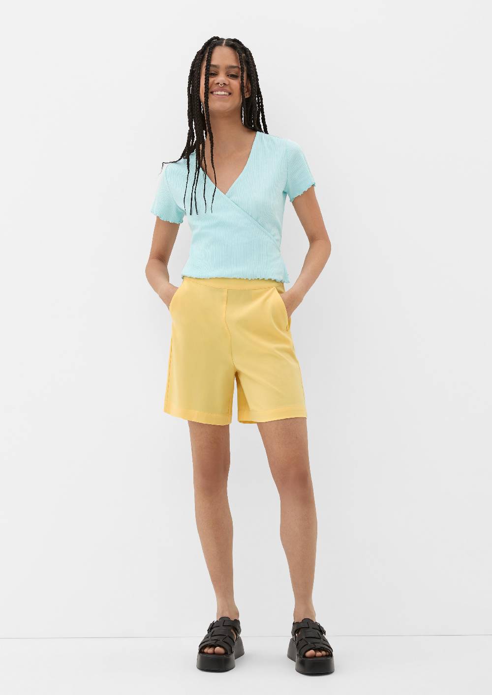 S.Oliver Regular: Shorts mit Viskose Rabatt