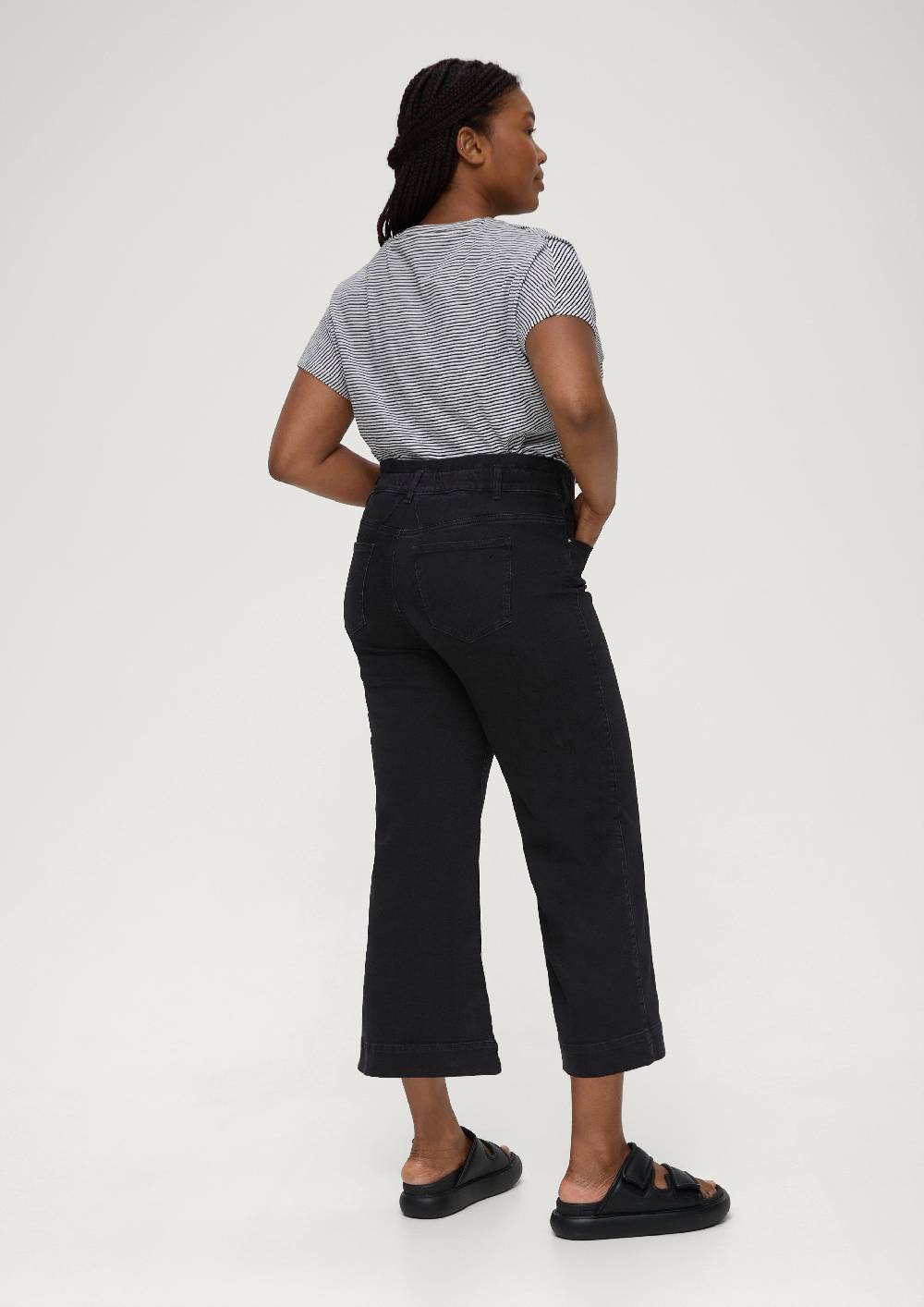 S.Oliver Jeans-Culotte / Regular Fit / Mid Rise / Wide Leg Günstig kaufen