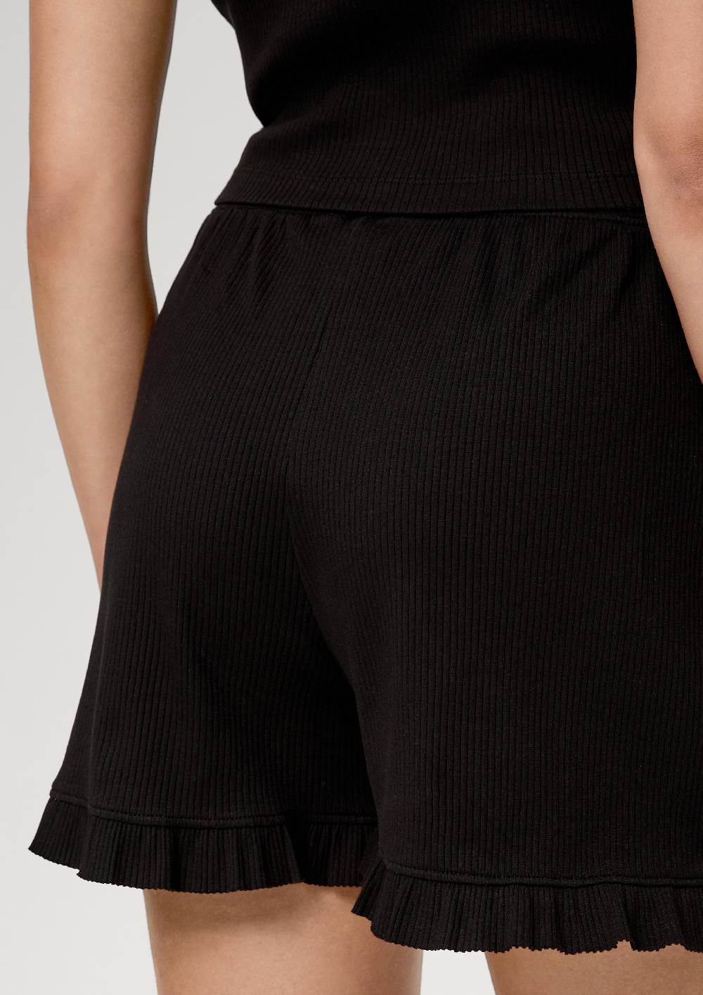 S.Oliver Regular: Shorts aus Rippware Saisonschlussverkauf