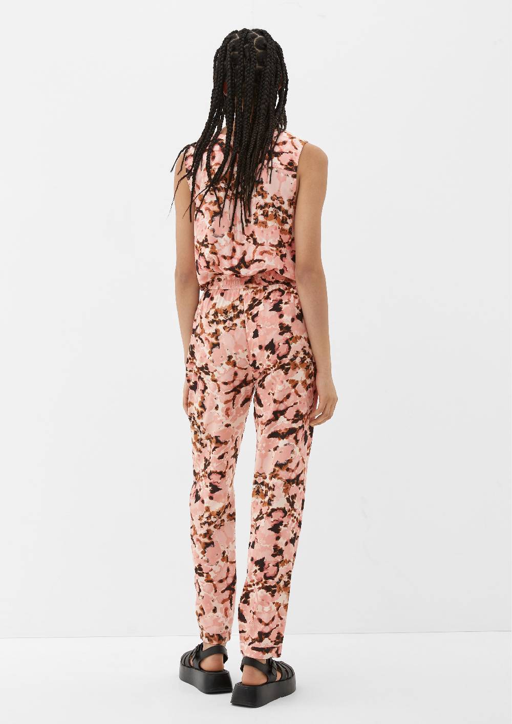 S.Oliver Loose: Hose mit Allover-Print Weihnachtsangebot