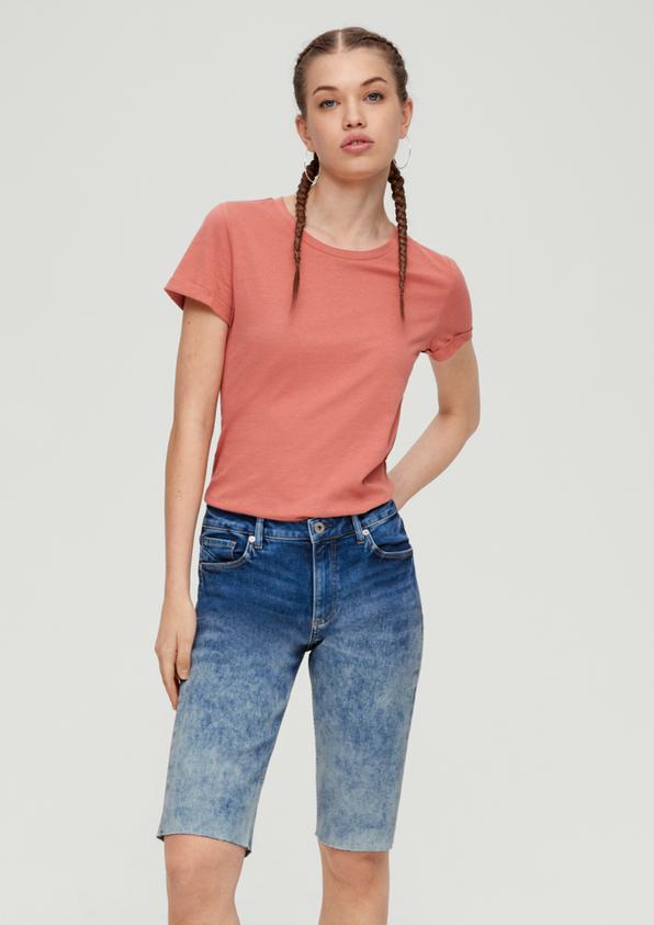 S.Oliver Bermuda-Jeans Catie / Slim Fit / Mid Rise / Slim Leg Osterangebot