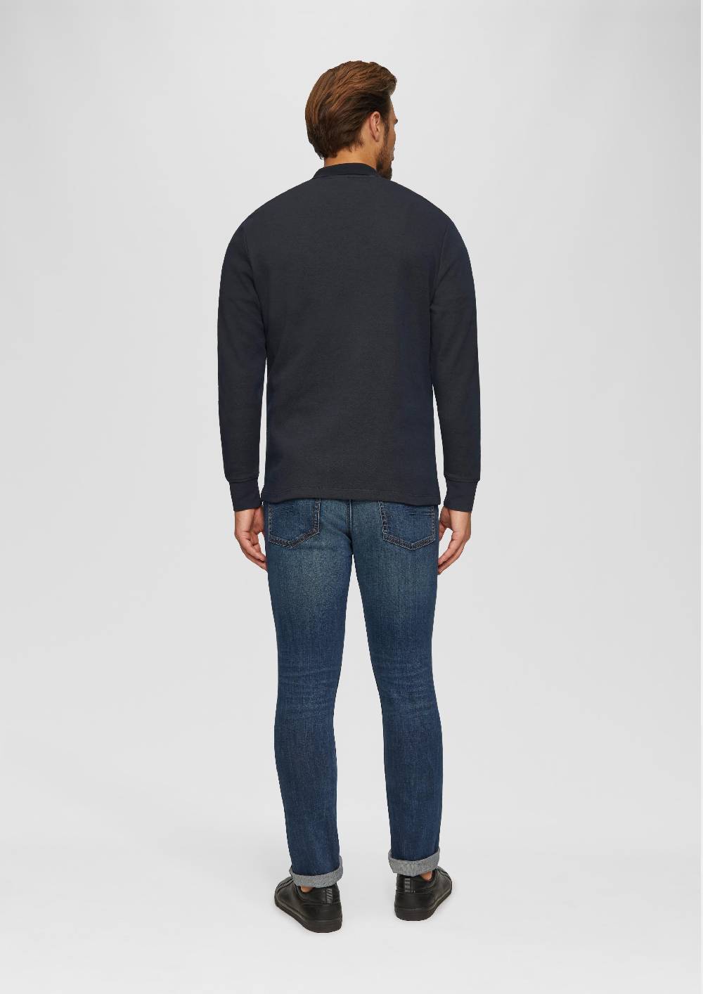 S.Oliver Poloshirt aus zweifarbigem Piqué Exklusive Angebote
