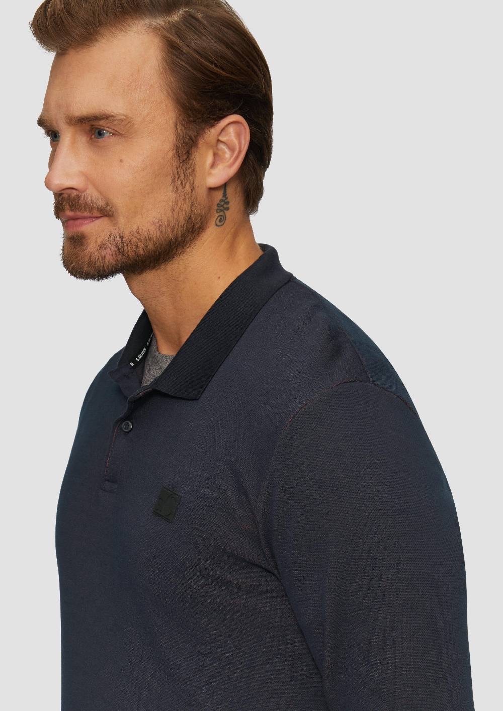 S.Oliver Poloshirt aus zweifarbigem Piqué Exklusive Angebote