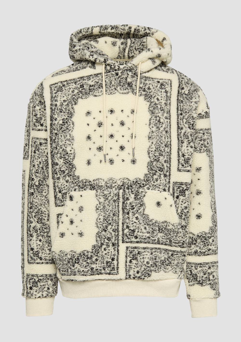 S.Oliver Sweatshirt aus Teddyplüsch im All-over-Print Wochenangebot