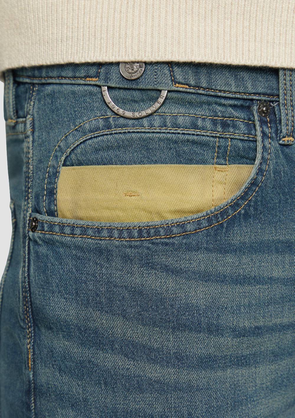 S.Oliver Jeans Mauro / Regular Fit / Mid Rise / Tapered Leg Letzte 3 Tage