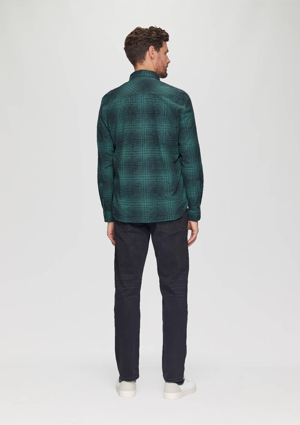 S.Oliver Regular Fit: Hemd mit Button-Down-Kragen aus Baumwollstretch Super Rabatt