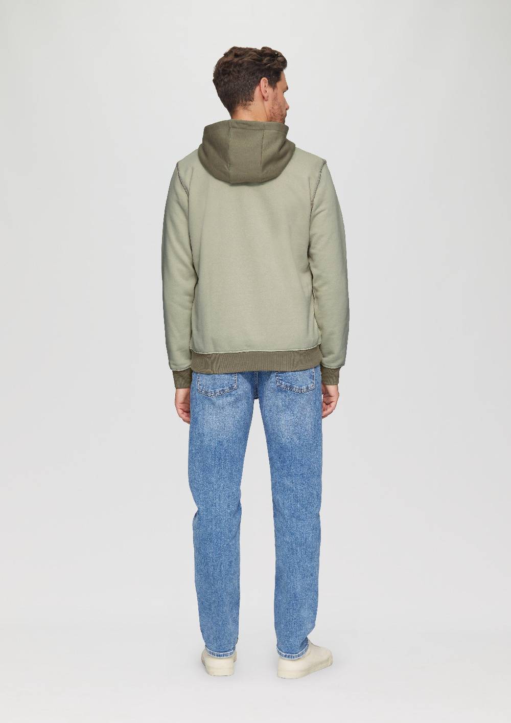 S.Oliver Hoodie mit Stehkragen und Reißverschluss Riesige Rabatte