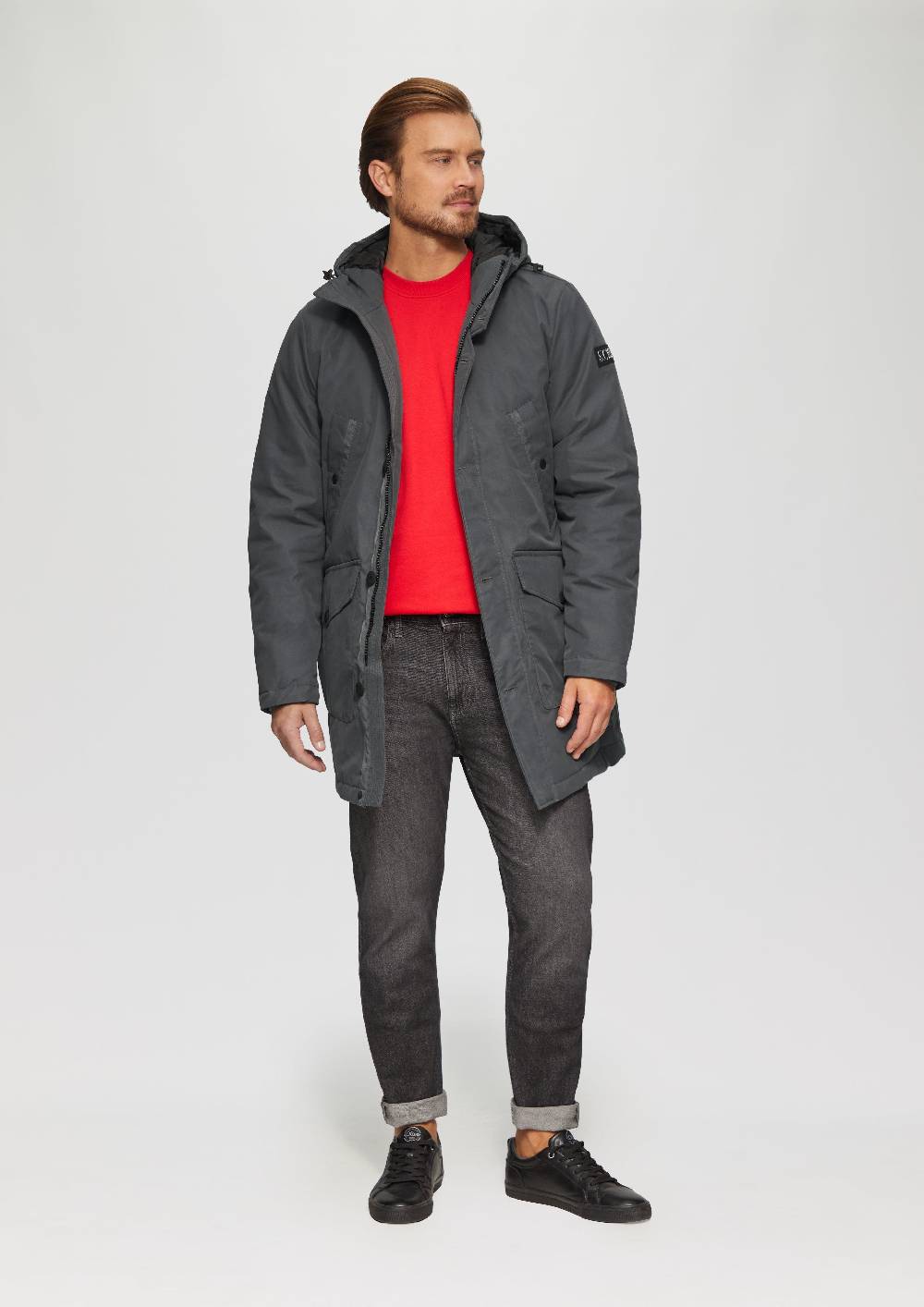 S.Oliver Parka mit Kapuze Auslauf