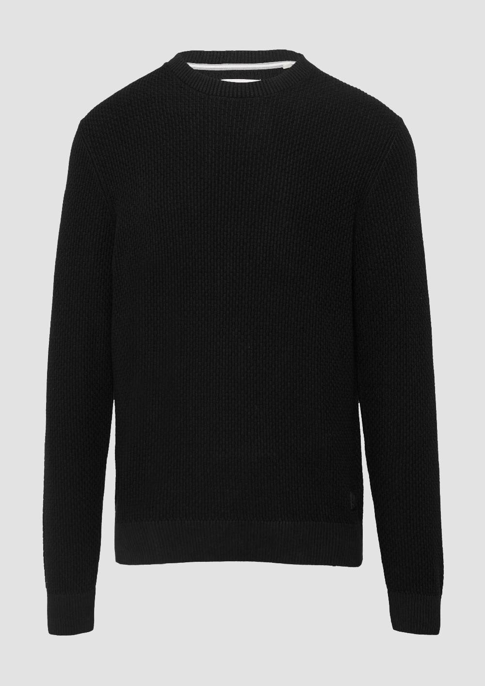 S.Oliver Strickpullover mit Musterstruktur Sonderangebot