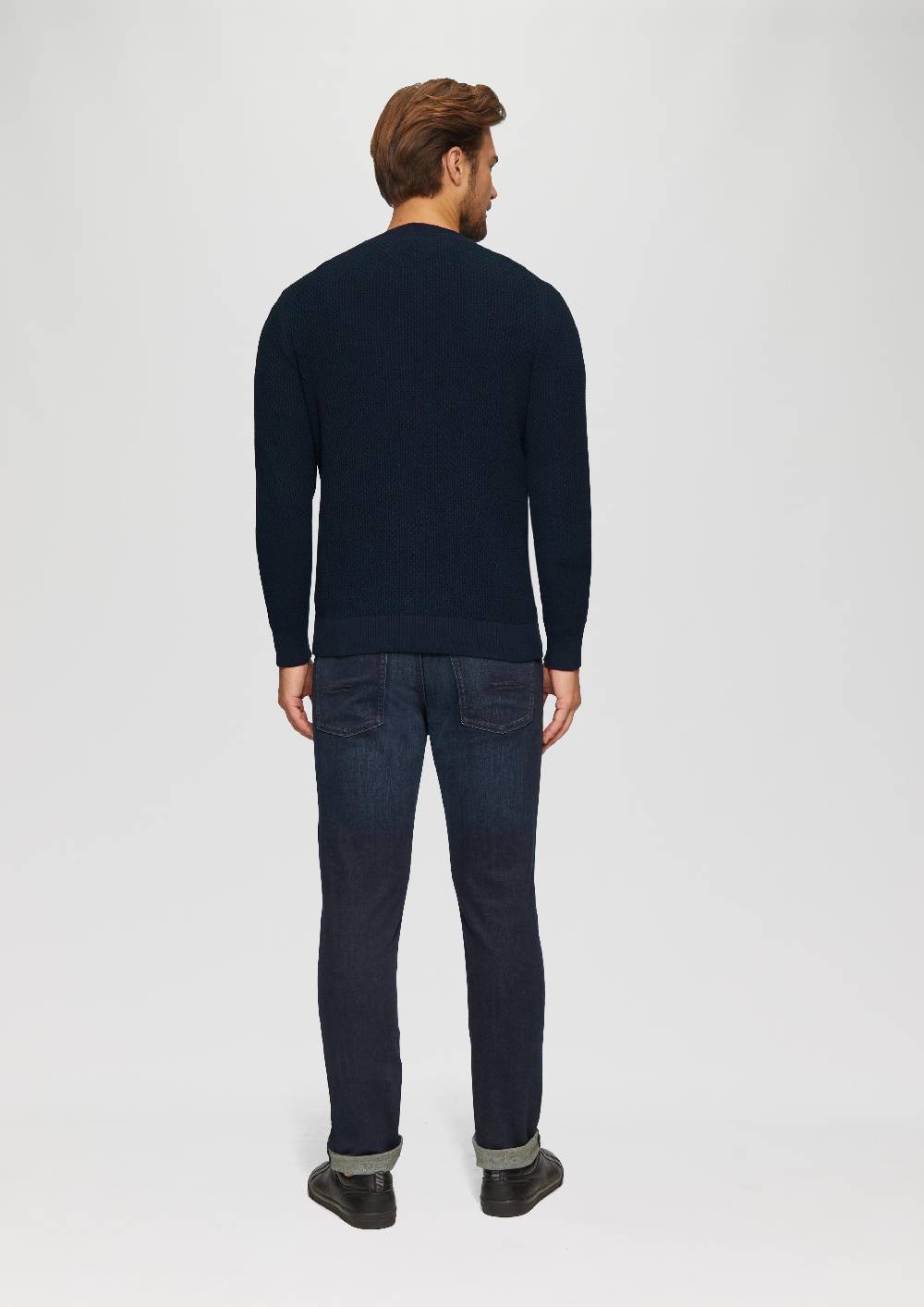 S.Oliver Strickpullover mit Musterstruktur Rabatt