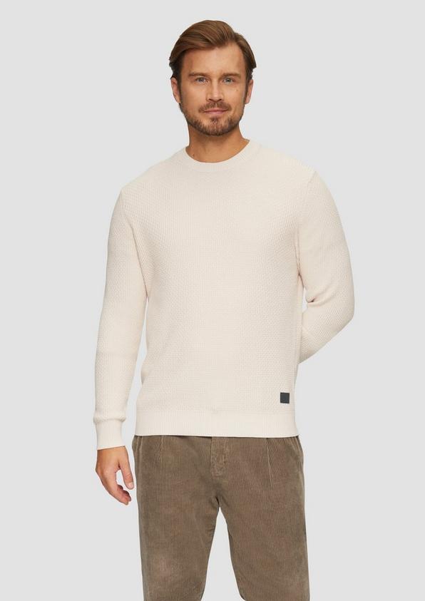 S.Oliver Strickpullover mit Musterstruktur Günstig kaufen