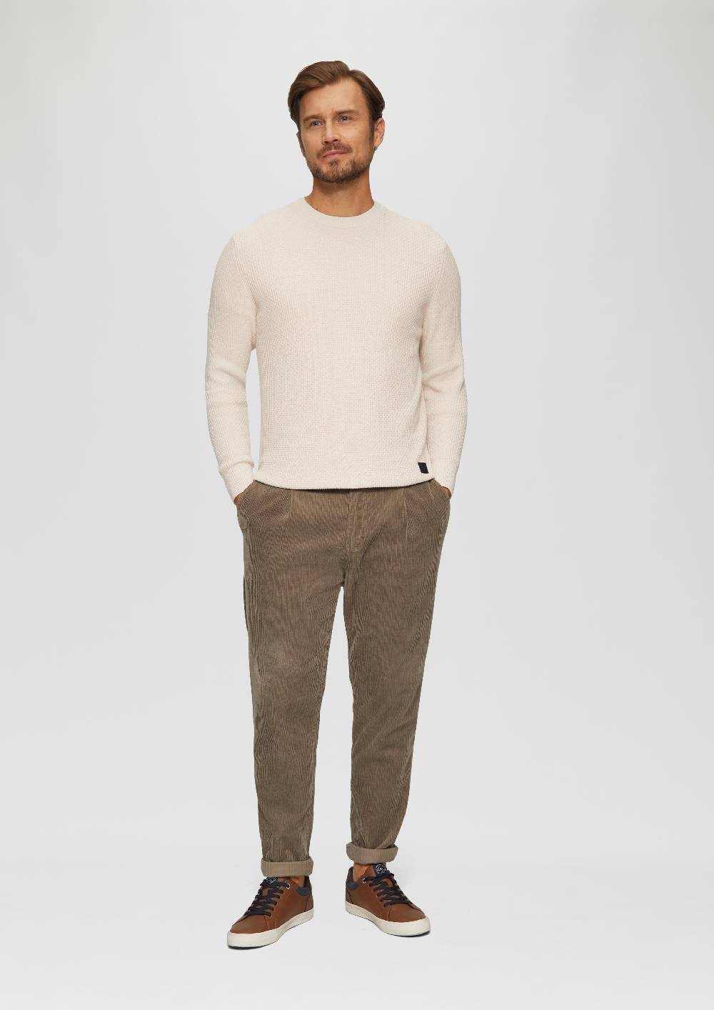 S.Oliver Strickpullover mit Musterstruktur Günstig kaufen