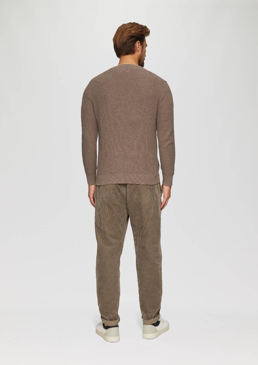 S.Oliver Strickpullover mit Musterstruktur Flash Sale