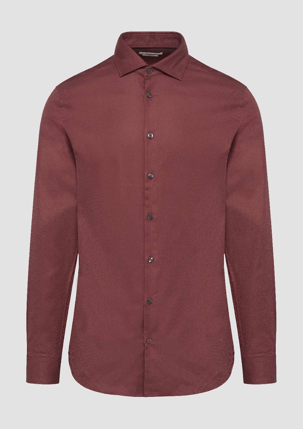 S.Oliver Tailored Fit: Fein strukturiertes Hemd aus Comfort Stretch Online Shopping