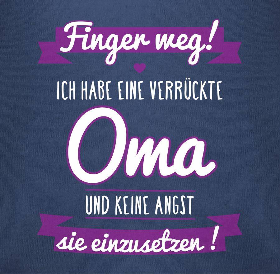 Shirtracer Ich habe eine verrückte Oma Lila Shirts & Mehr Shirtracer Begrenzt auf 3 Tage
