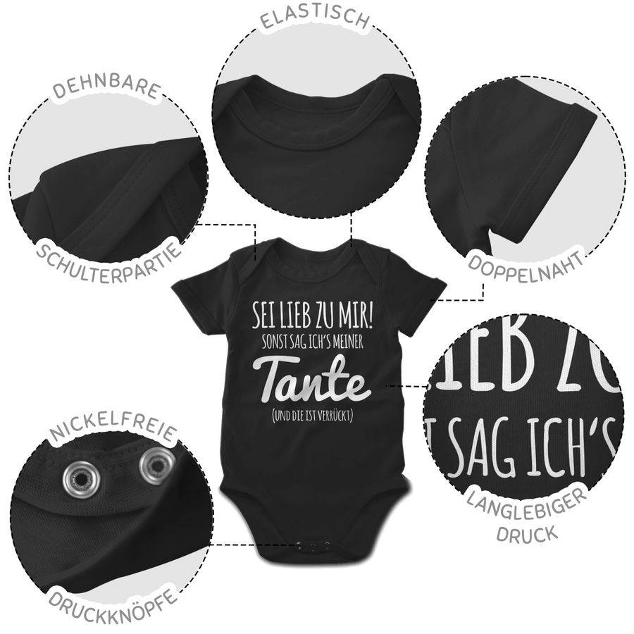 Shirtracer Sei lieb zu mir sonst sag ichs meiner Tante Shirts & Mehr Shirtracer Angebote