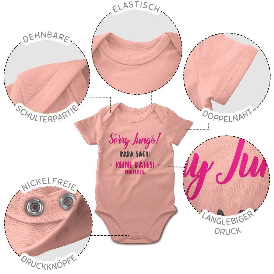 Shirtracer Sorry Jungs Papa sagt keine Dates Shirts & Mehr Shirtracer Blitzverkäufe