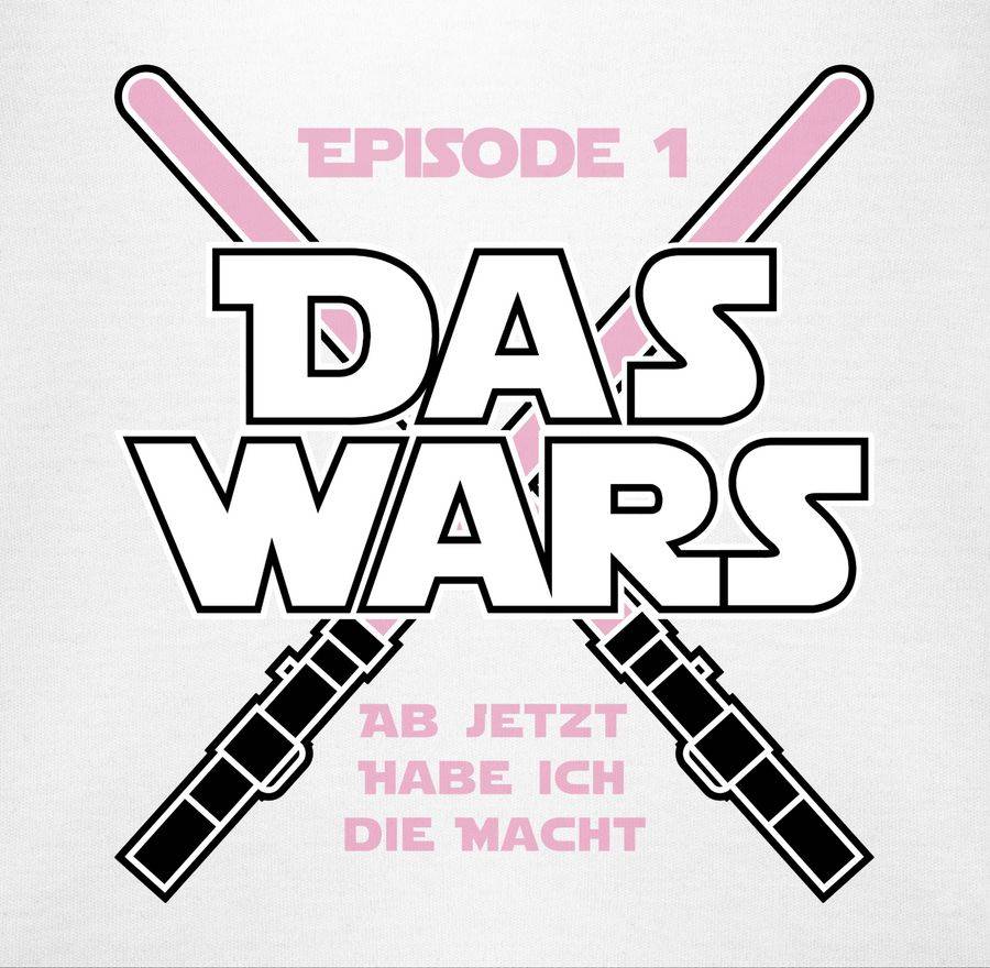 Shirtracer Das Wars Jetzt habe ich die Macht Mädchen: Tshirt Rucksack Shirtracer Versandkostenfrei