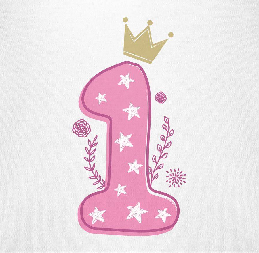 Shirtracer Erster Mädchen Krone Sterne Shirts & Mehr Shirtracer Online Shopping