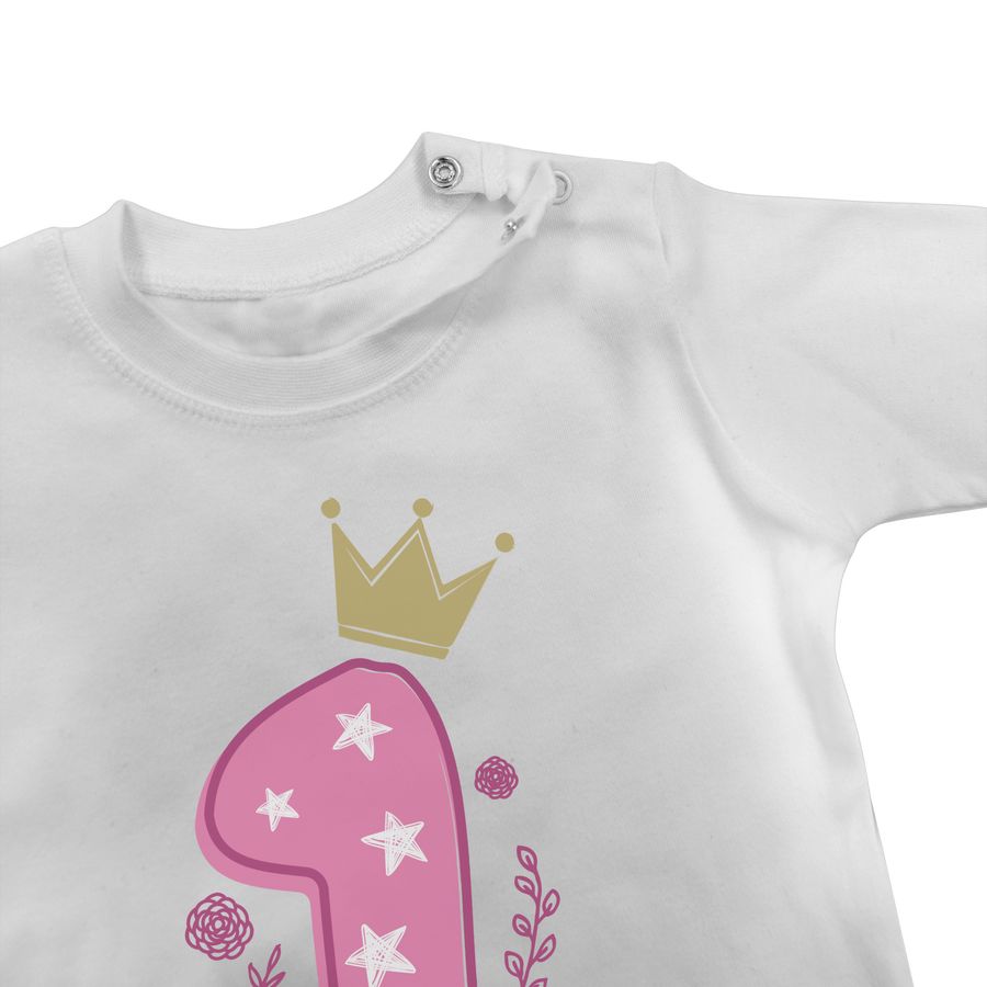 Shirtracer Erster Mädchen Krone Sterne Shirts & Mehr Shirtracer Online Shopping
