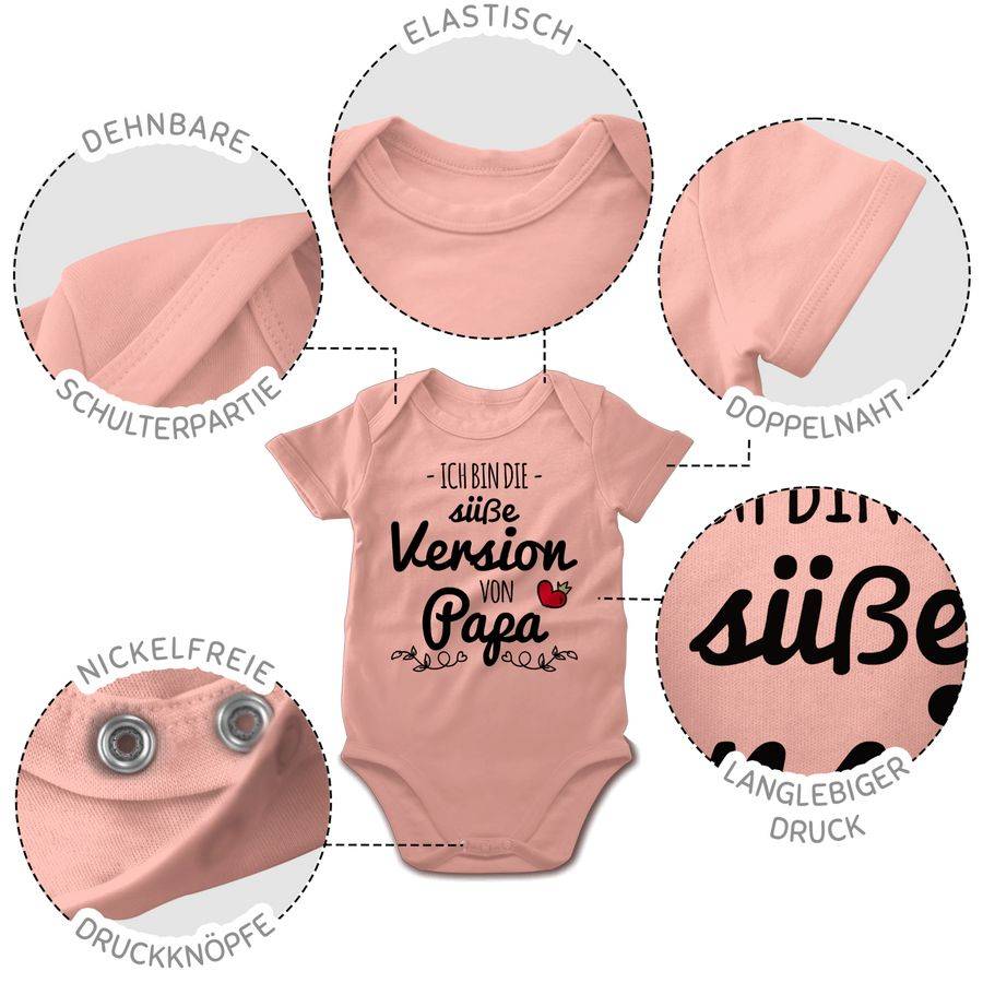 Shirtracer Süße Version von Papa Shirts & Mehr Shirtracer Exklusivangebot