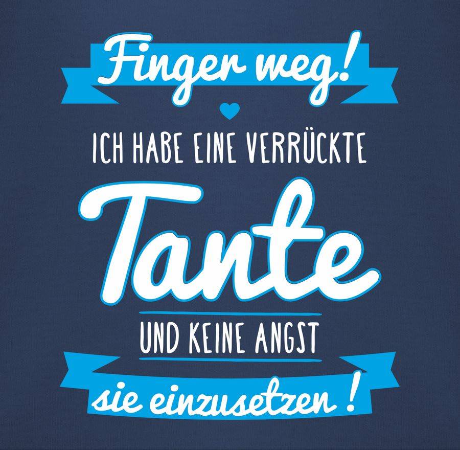 Shirtracer Ich habe eine verrückte Tante Blau Shirts & Mehr Shirtracer Preisnachlass