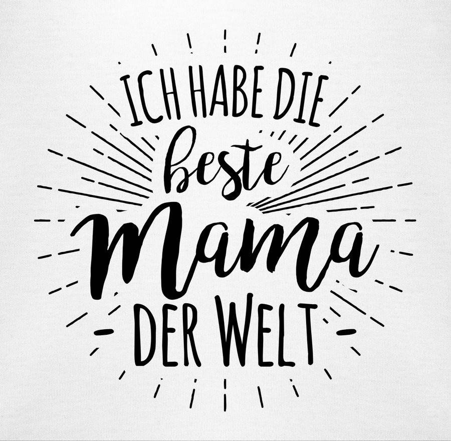 Shirtracer Ich habe die beste Mama der Welt Shirts & Mehr Shirtracer Black Friday