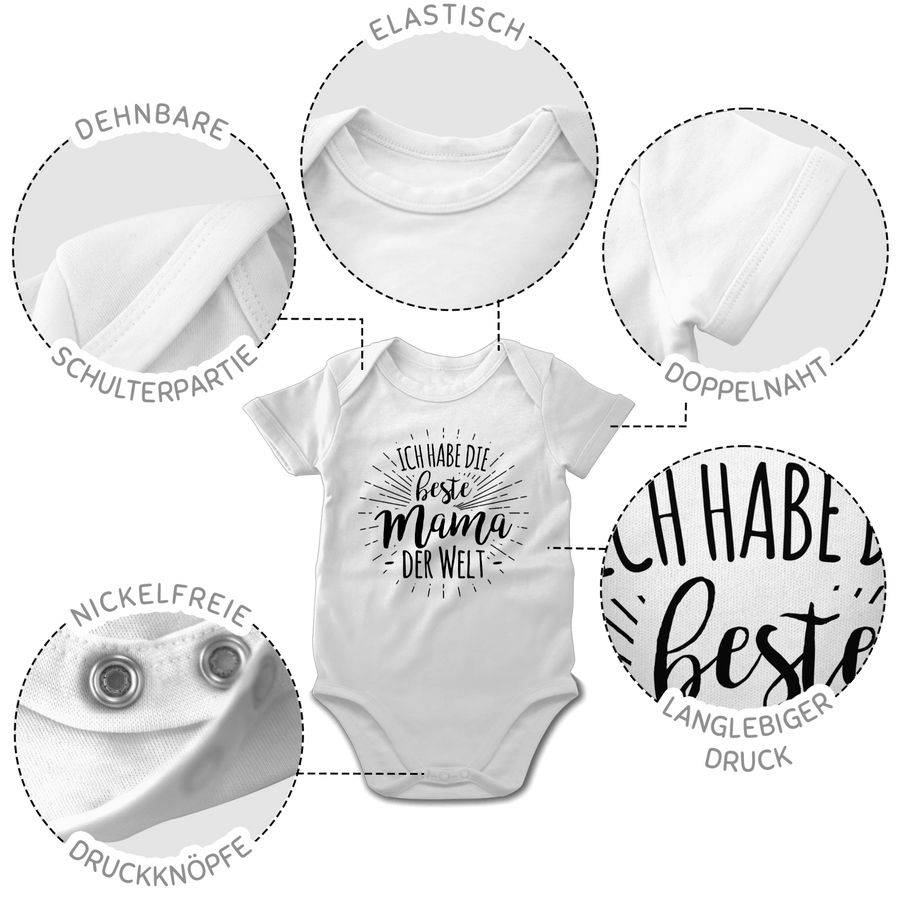 Shirtracer Ich habe die beste Mama der Welt Shirts & Mehr Shirtracer Black Friday