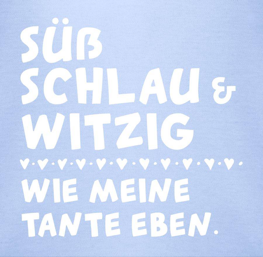 Shirtracer Süß schlau und witzig - wie meine Tante eben - Weiß Shirts & Mehr Shirtracer Muttertagsangebot