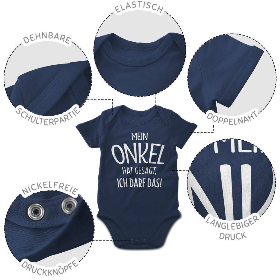 Shirtracer Mein Onkel hat gesagt ich darf das: T-Shirt Turnbeutel Shirtracer Zeitlich begrenztes Angebot
