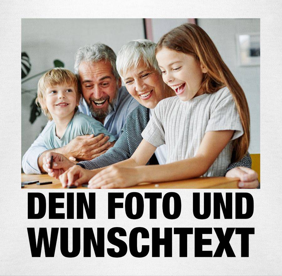 Shirtracer Mit Foto eigenem Bild Text Name Wunschtext Shirts & Mehr Shirtracer Blitzangebot