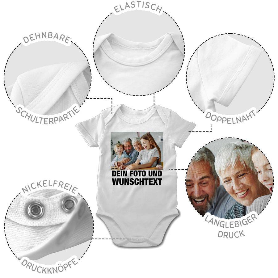 Shirtracer Mit Foto eigenem Bild Text Name Wunschtext Shirts & Mehr Shirtracer Blitzangebot