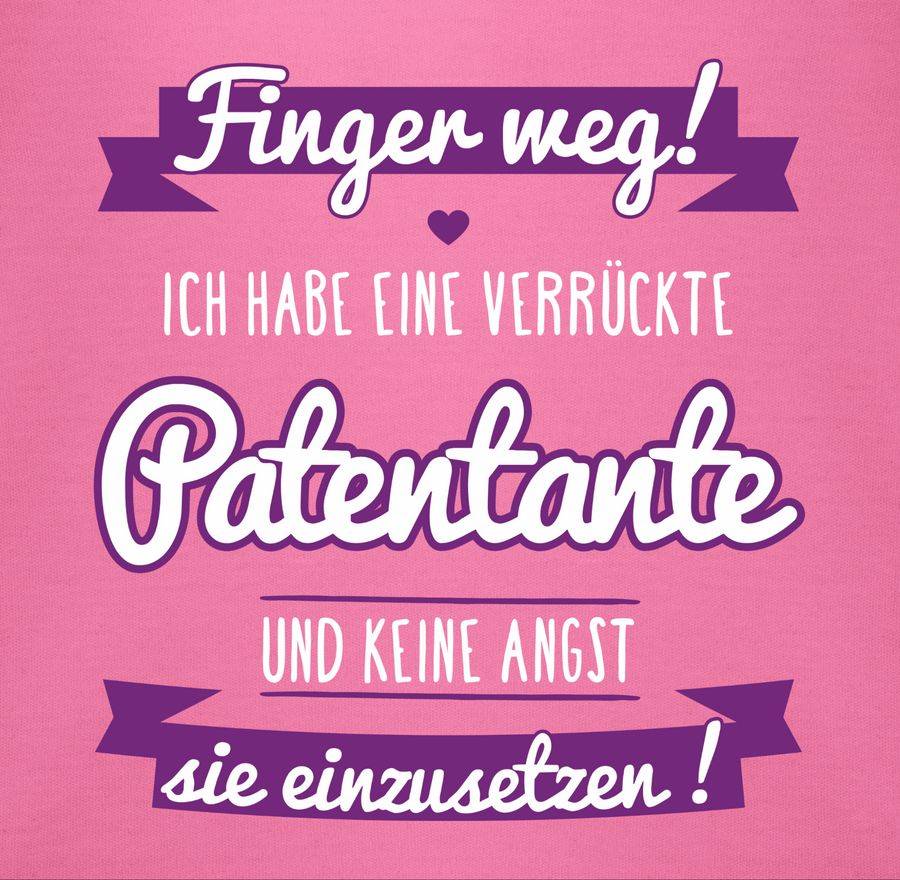 Shirtracer Ich habe eine verrückte Patentante lila Shirts & Mehr Shirtracer Riesige Ersparnisse