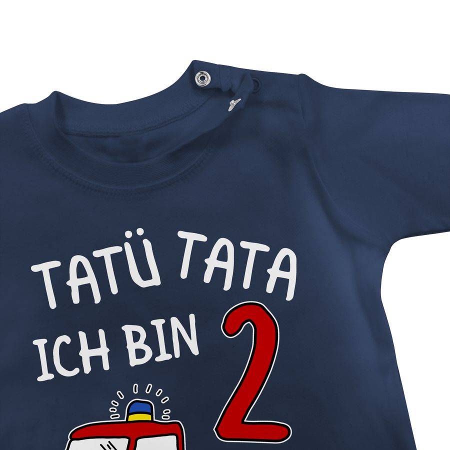 Shirtracer Tatü Tata Ich bin zwei Feuerwehrauto Shirts & Mehr Shirtracer VIP-Rabatte