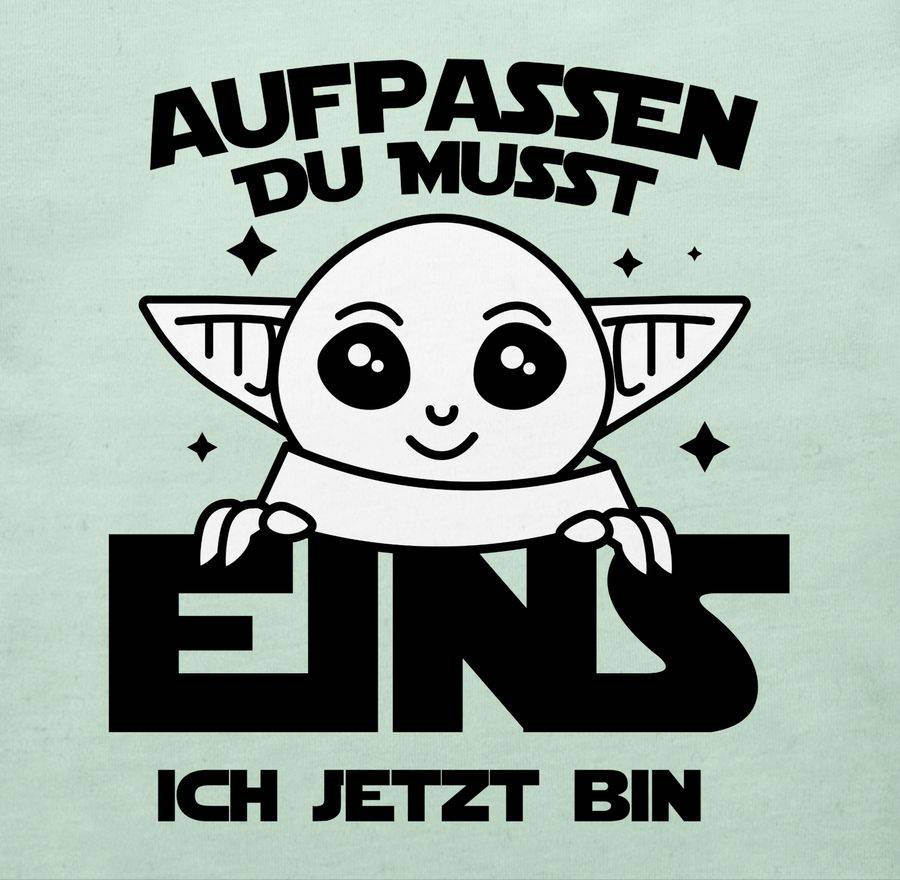 Shirtracer Aufpassen du musst eins ich jetzt bin - Parodie - schwarz Shirts & Mehr Shirtracer Wochenangebot