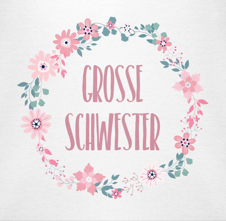 Shirtracer Große Schwester - Schwesterherz: T-Shirt Rucksack Shirtracer Bis zu 50% Rabatt
