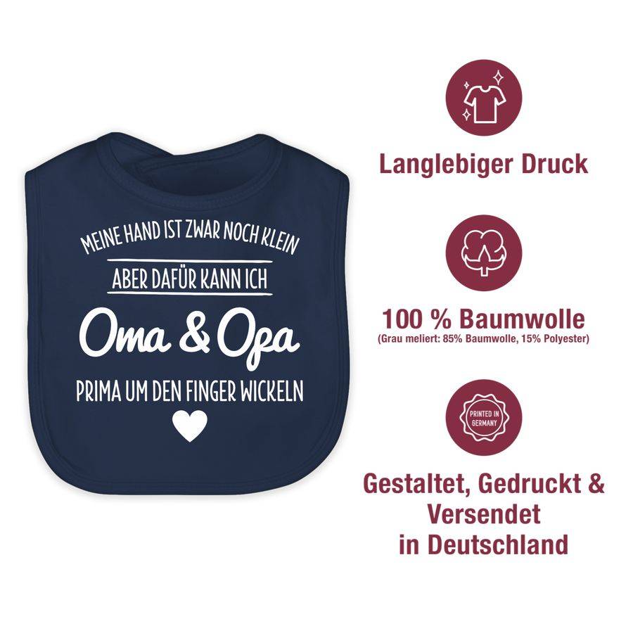Shirtracer Oma und Opa um den Finger wickeln Shirts & Mehr Shirtracer Discount Store für neue Produkte