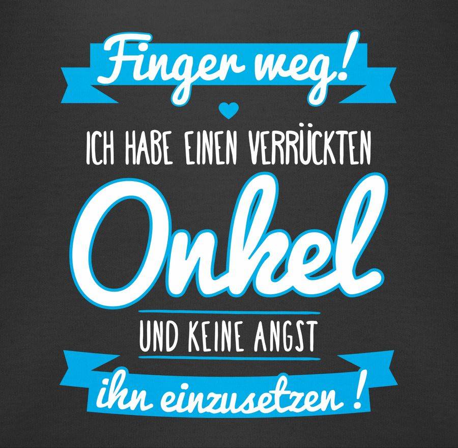 Shirtracer Ich habe einen verrückten Onkel blau Shirts & Mehr Shirtracer Nur noch ein Tag übrig