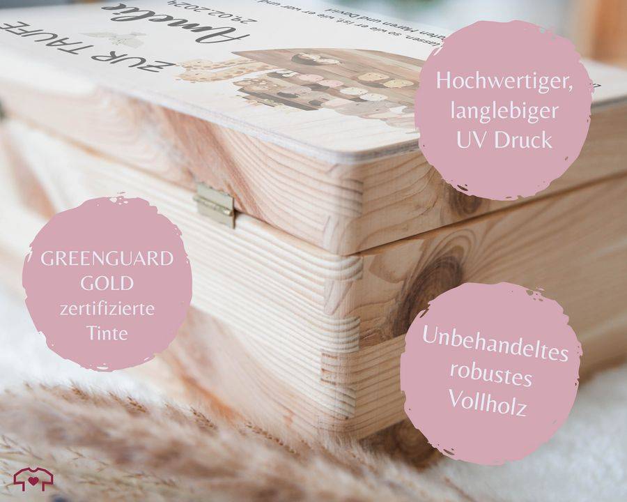 Shirtracer Zur Taufe mit Spruch Arche Noah Erinnerungskiste Taufe Shirtracer Im Verkauf