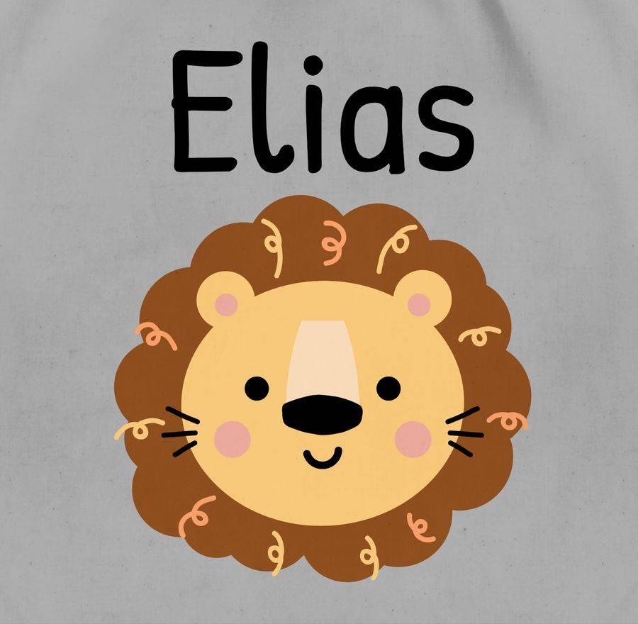 Shirtracer Süßer Löwe - Kindergarten Kita: T-Shirt Rucksack Shirtracer Outlet