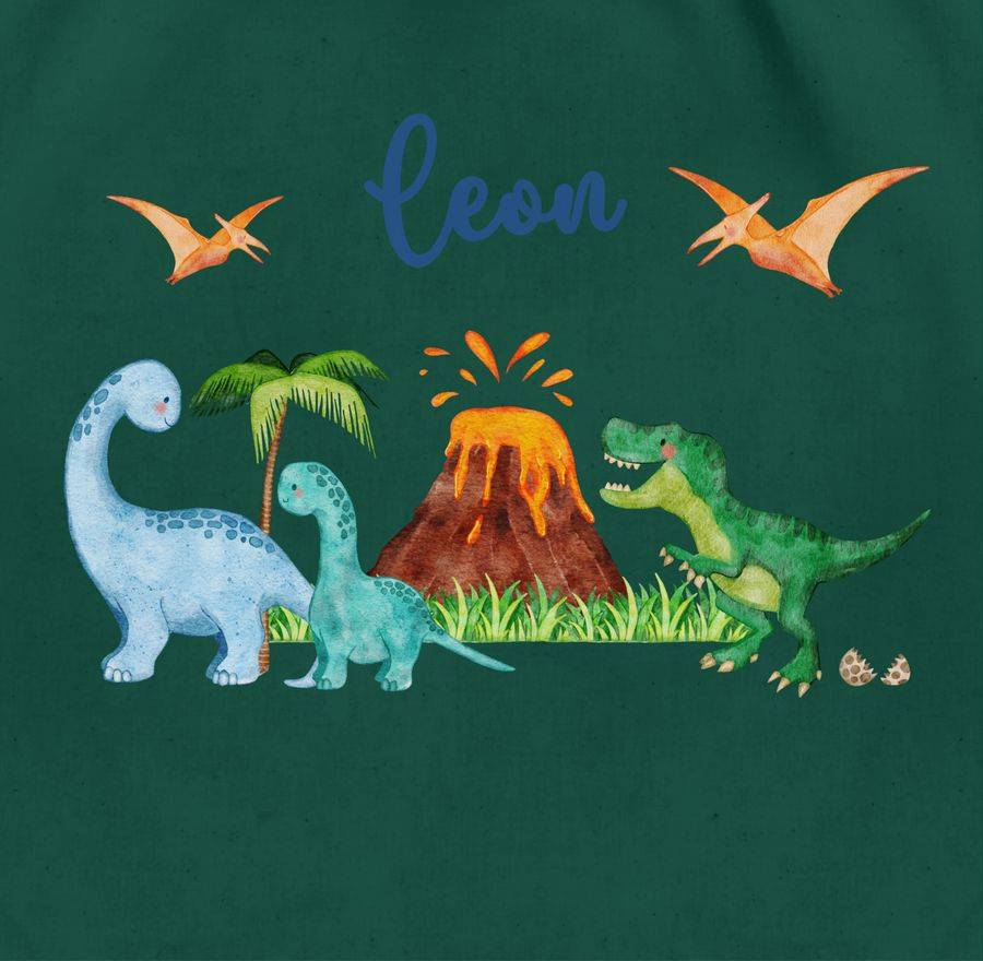 Shirtracer Dinosaurier Dino Dinos: Tshirt Turnbeutel Shirtracer Hotsell