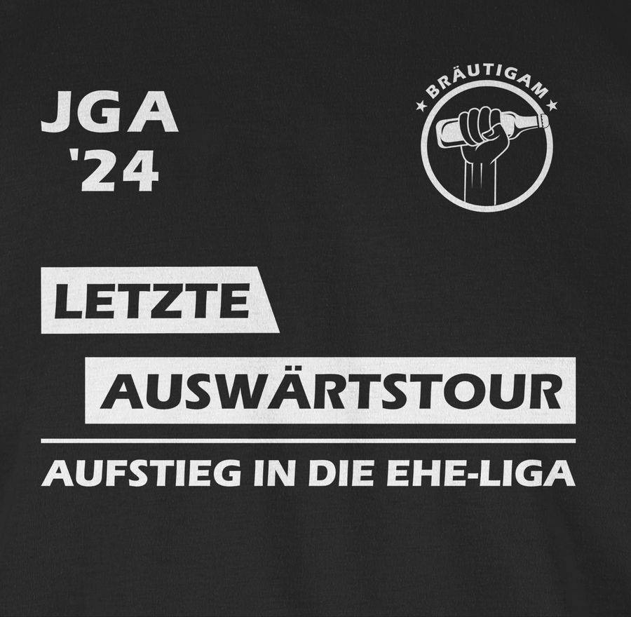 Shirtracer Letzte Auswärtstour - JGA 2024 I Team Bräutigam: Tshirt Rucksack Shirtracer Günstiger Verkauf