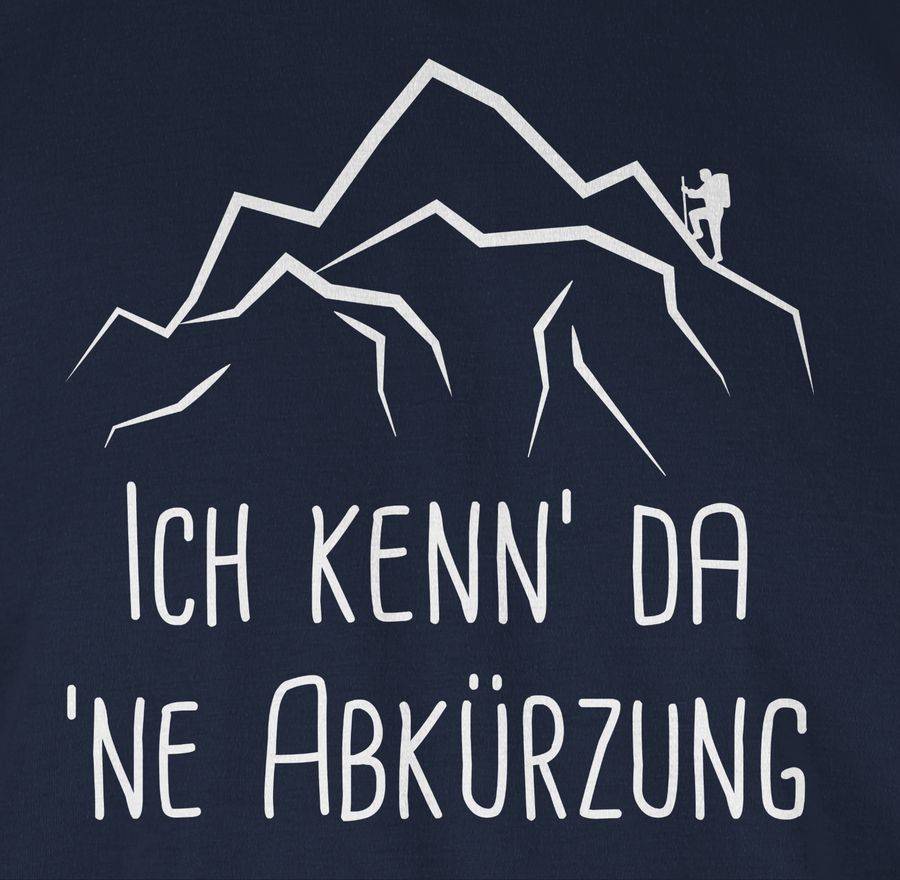 Shirtracer Ich kenn' da 'ne Abkürzung - weiß Shirts & Mehr Shirtracer Begrenztes Angebot