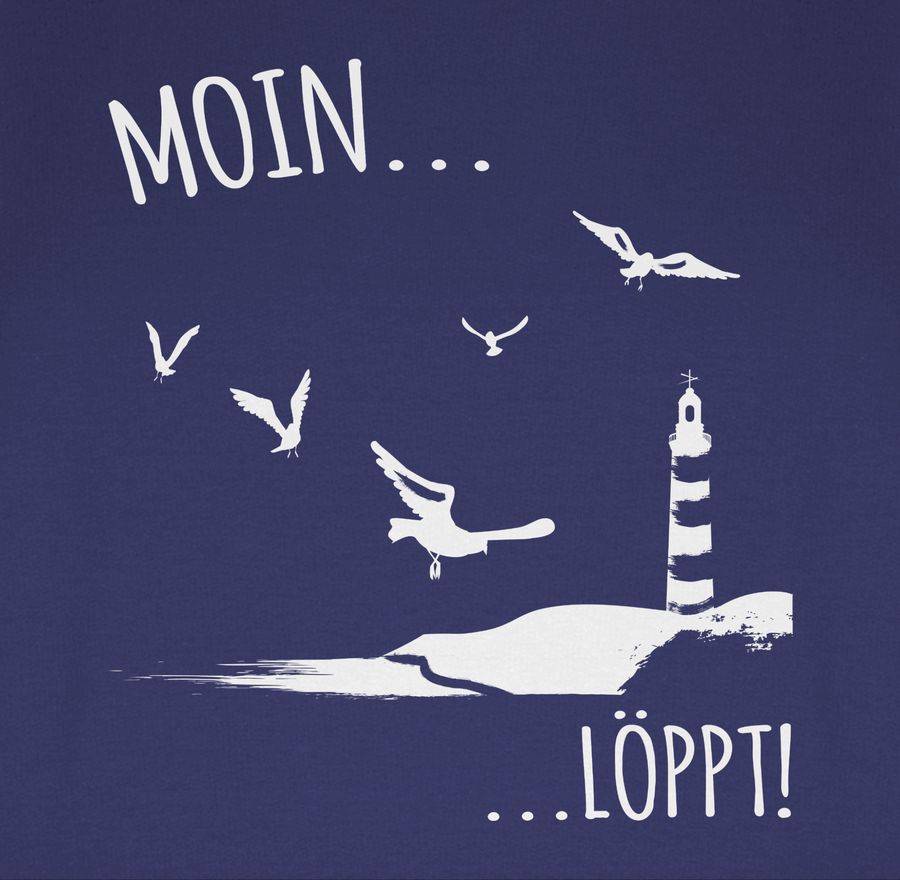 Shirtracer Moin Löppt! - weiß Shirts & Mehr Shirtracer Online Shopping