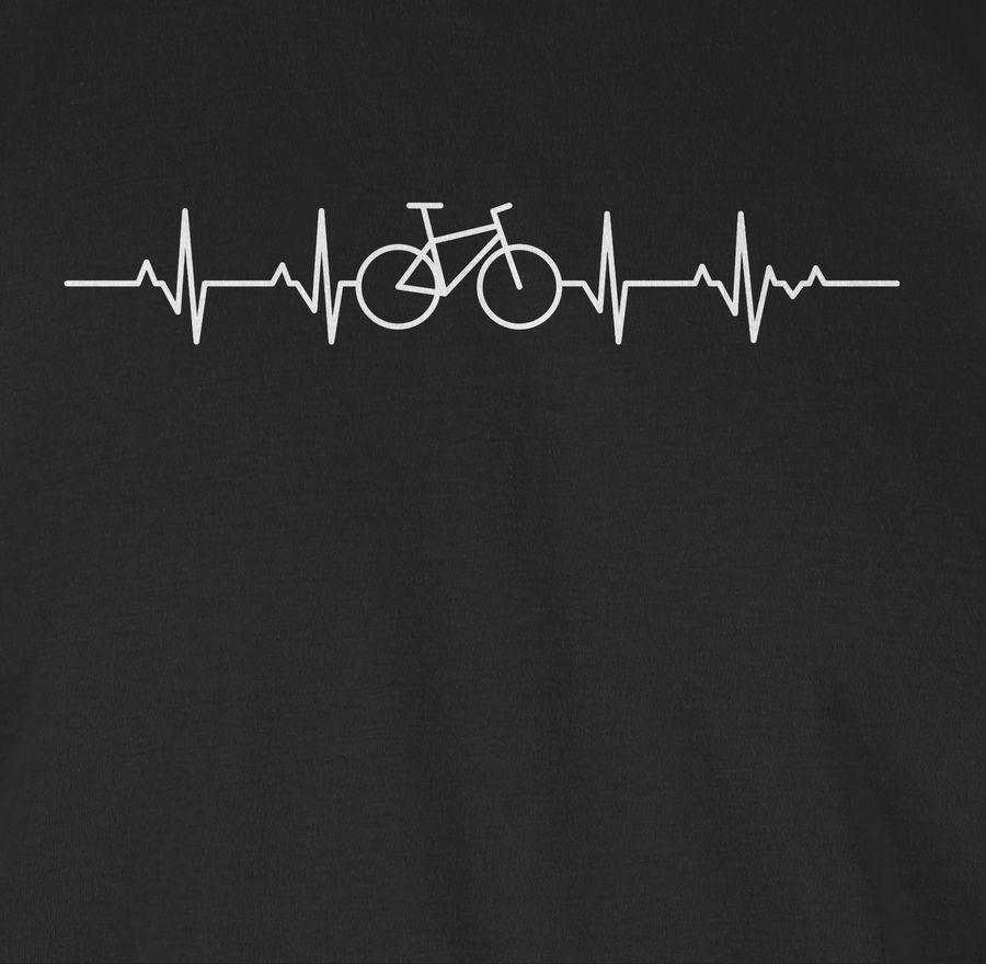 Shirtracer Herzschlag Fahrrad Shirts & Mehr Shirtracer Saisonschlussverkauf