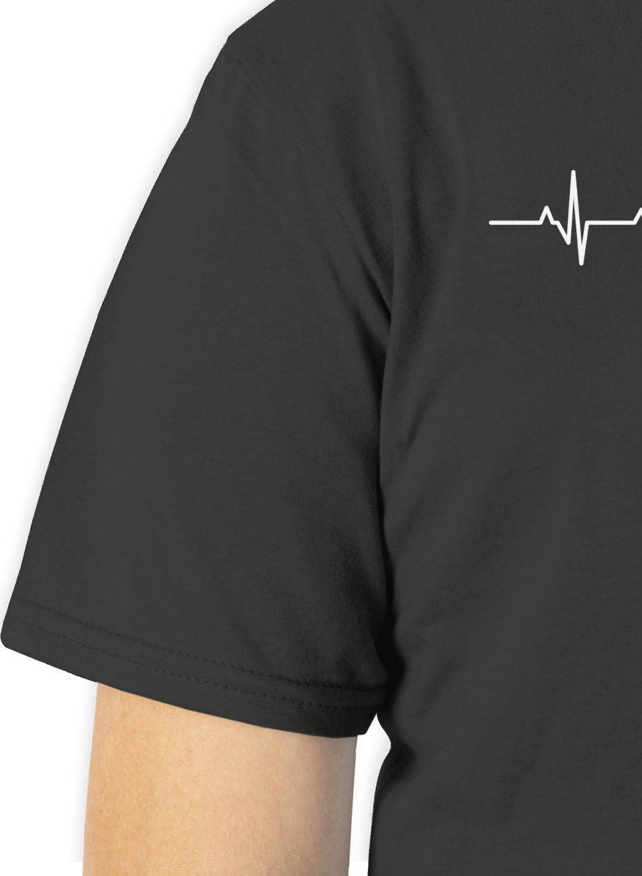 Shirtracer Herzschlag Fahrrad Shirts & Mehr Shirtracer Saisonschlussverkauf