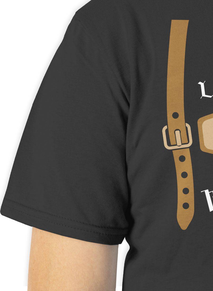 Shirtracer Meine Lederhose ist in der Wäsche Edelweiß: Tshirt Rucksack Shirtracer Große Rabatte