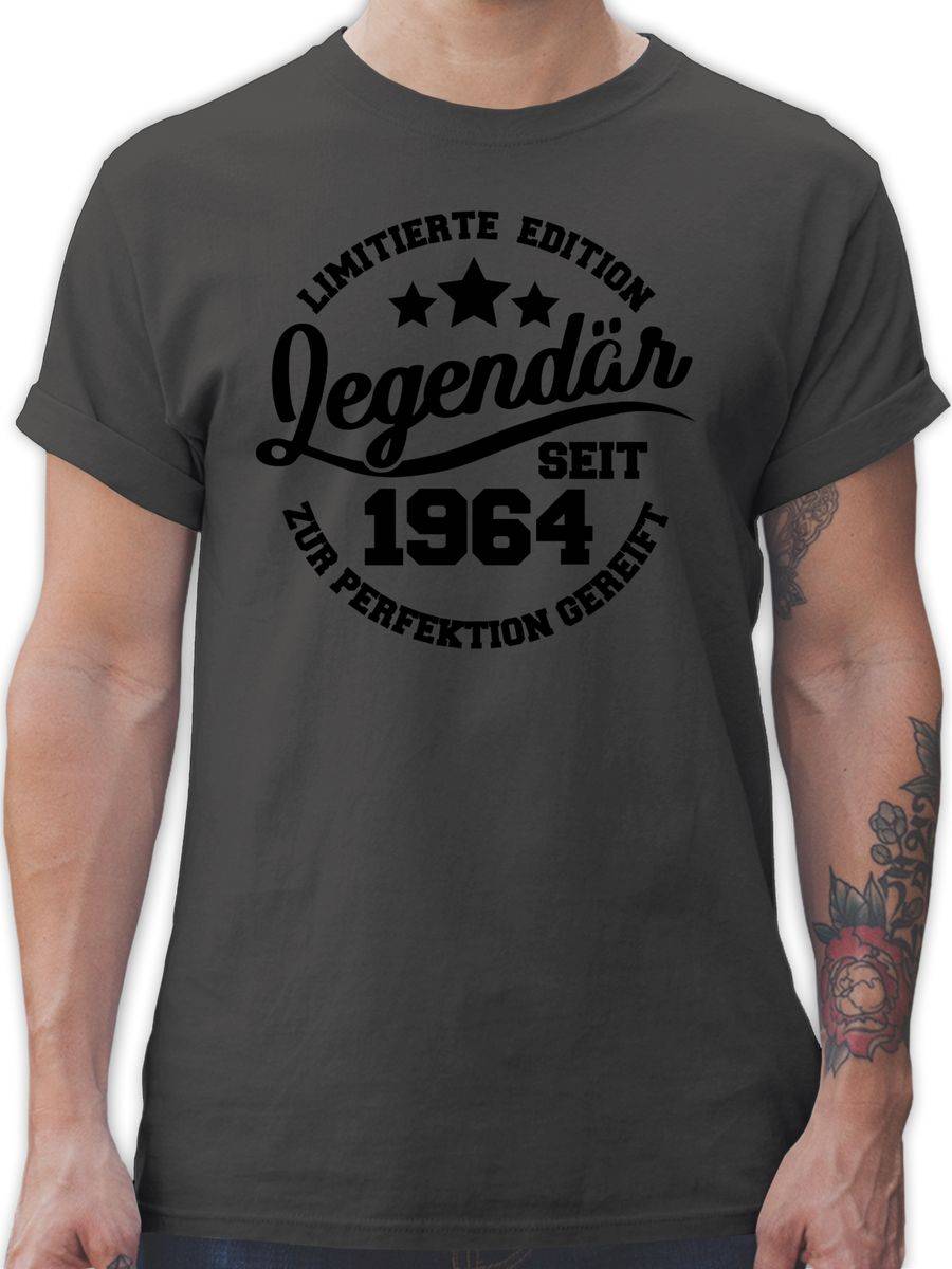 Shirtracer Legendär seit 1964 - schwarz: Tshirt Gym Bag Shirtracer